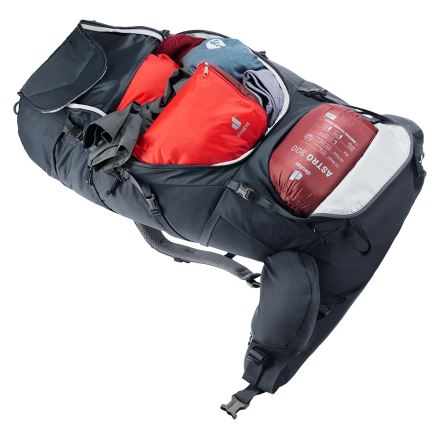 Turistický batoh Deuter Aircontact Core 70+10 black (9)