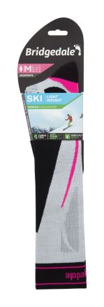Dámské lyžařské podkolenky Bridgedale Ski Lightweight silver/black/852 (2)
