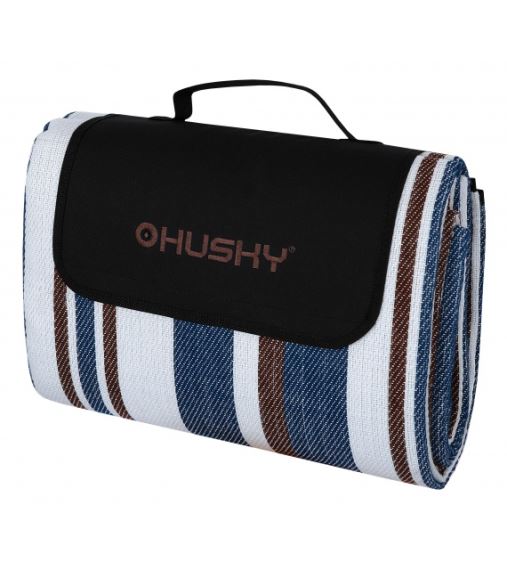 Campingová deka Husky Covery 150 blue/brown
