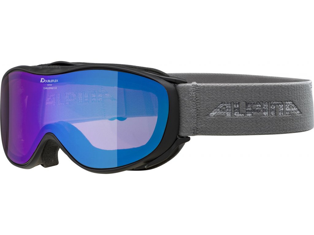 Lyžařské brýle Alpina Sports Challenge 2.0 HM black-grey M40