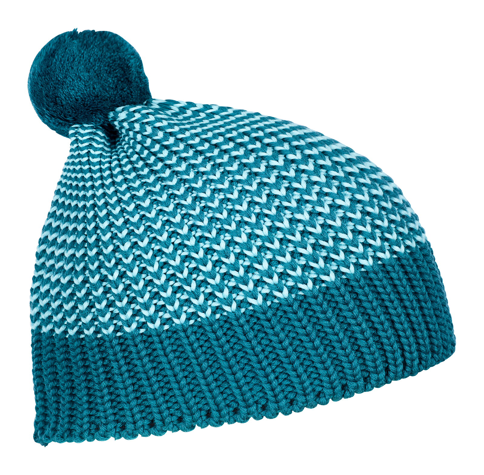 Čepice ORTOVOX Heavy Knit Beanie Pacific green