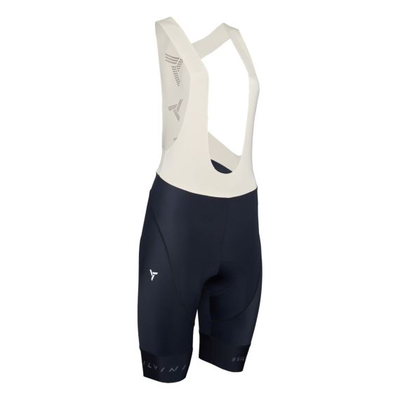 Dámské kraťasy Silvini s laclem WP2629 Suela Bib black-cream