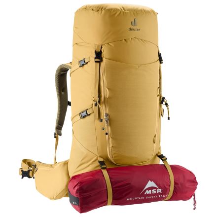 Turistický batoh Deuter Aircontact Core 60+10 black (7)