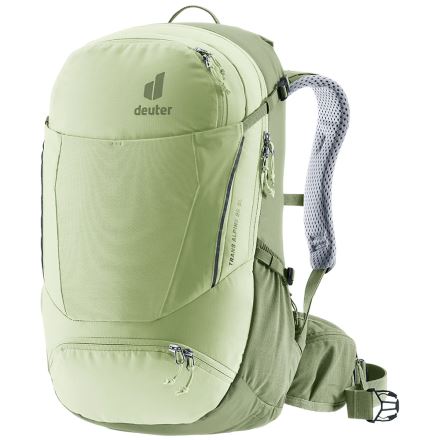 Dámský cyklistický batoh Deuter Trans Alpine 28 SL mineral-grove