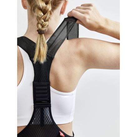 Dámské cyklistické kalhoty se šlemi CRAFT ADV Aero Bib černá (3)