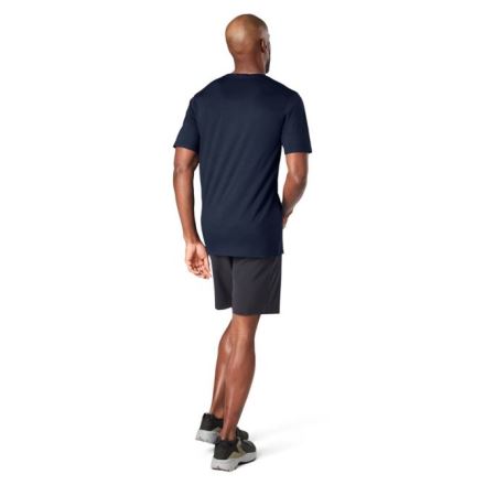 Pánské tričko Smartwool M Merino 150 Baselayer SS indigo blue (2)