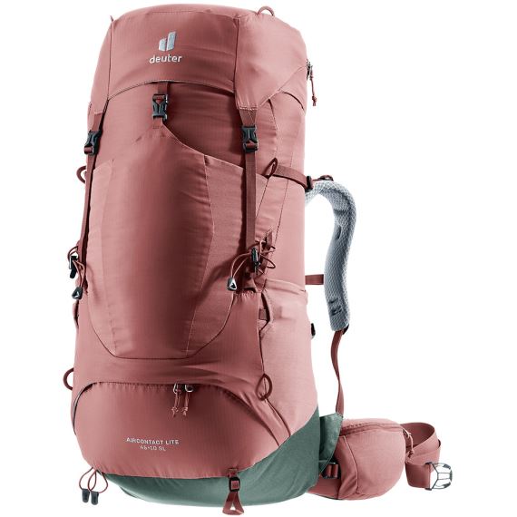 Dámský turistický batoh Deuter Aircontact Lite 45+10L Capsia/ivy Small