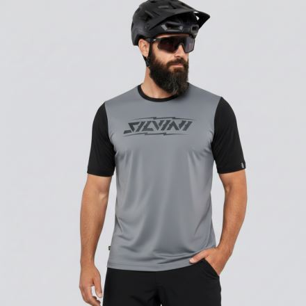 Pánský dres Silvini MD2633 Zinolo grey-black (1)
