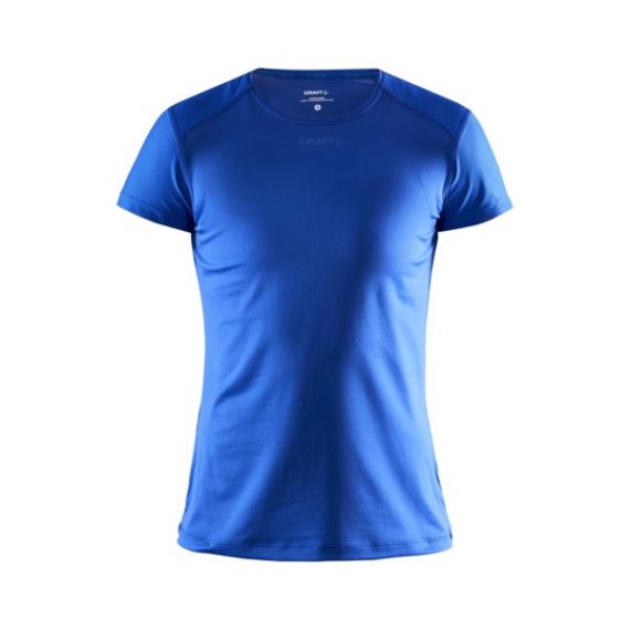 Dámské funkční tričko s krátkým rukávem CRAFT ADV Essence Slim SS modrá