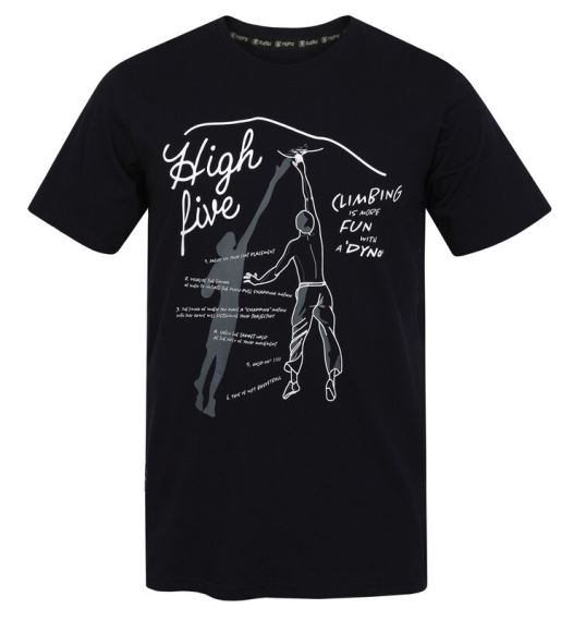 Pánské lezecké triko s krátkým rukávem Rafiki Slack dark navy (highfive)