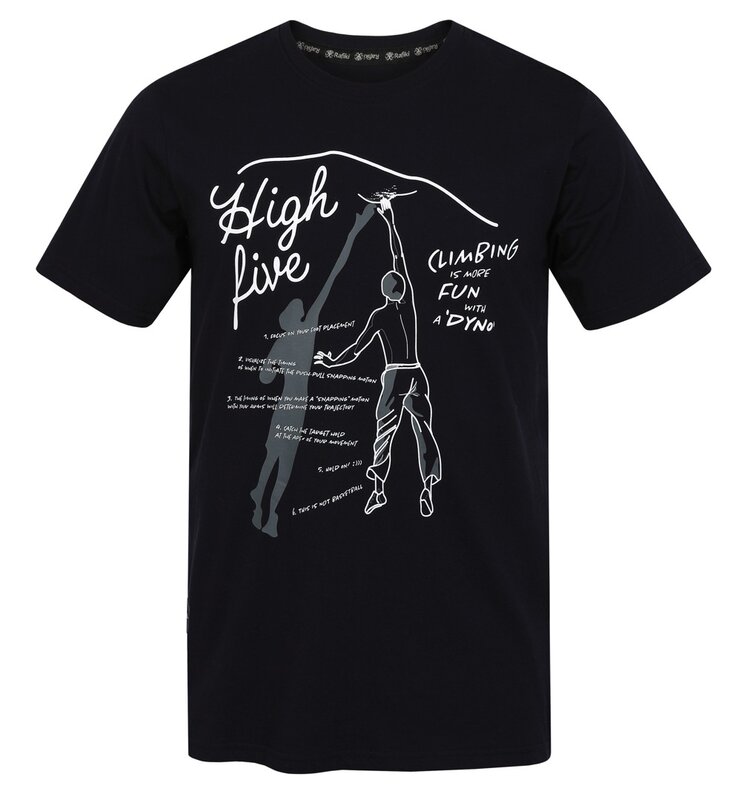 Pánské lezecké triko s krátkým rukávem Rafiki Slack dark navy (highfive) XL