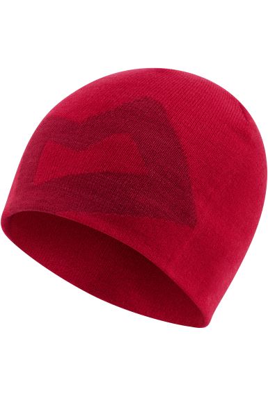 Čepice MOUNTAIN EQUIPMENT W's Branded Knitted Beanie Capsicum/Rhub