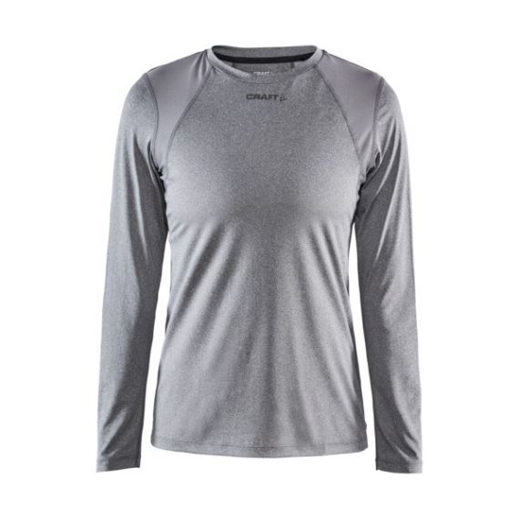 Dámské funkční tričko s dlouhým rukávem CRAFT ADV Essence LS tmavě šedá