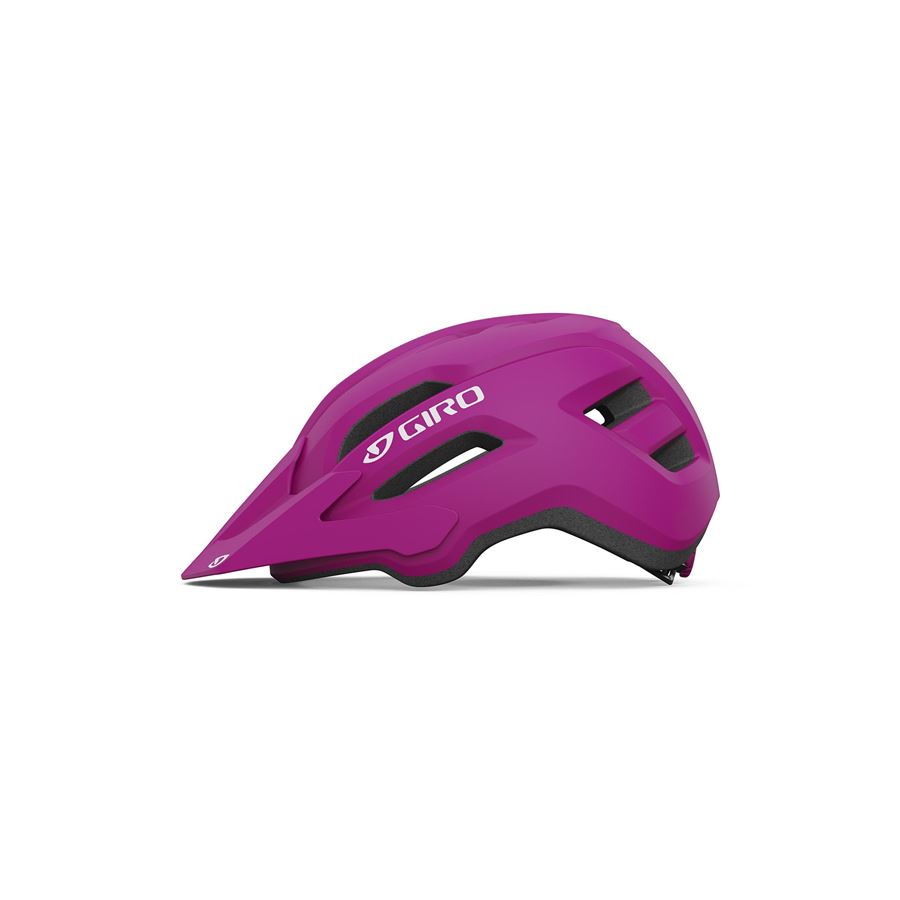 Dětská cyklistická helma Giro Fixture II Youth Mat Pink street 50-57cm