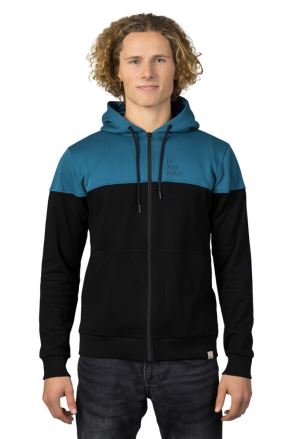 Pánská turistická mikina Hannah Fezco Hoody Anthracite/dark denim (2)