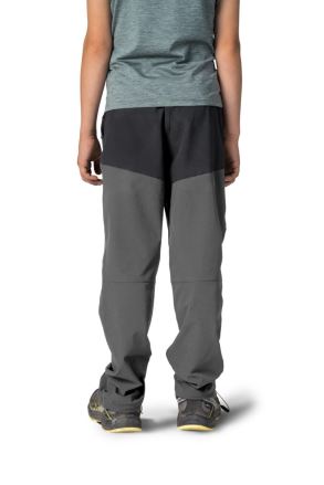 Dětské outdoorové kalhoty Luigi JR gray pinstripe/anthracite (3)