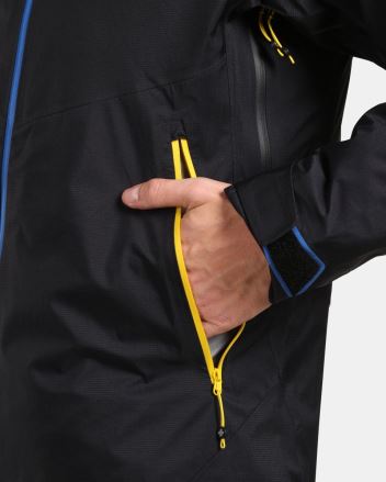 Pánská nepromokavá bunda Kilpi Metrix-M BLK (4)