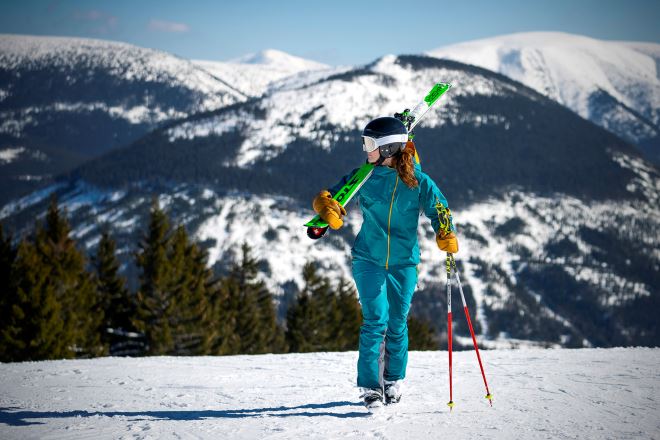 Dámské softshellové kalhoty Direct Alpine Coouloir Plus Lady 2.0 emerald (3)
