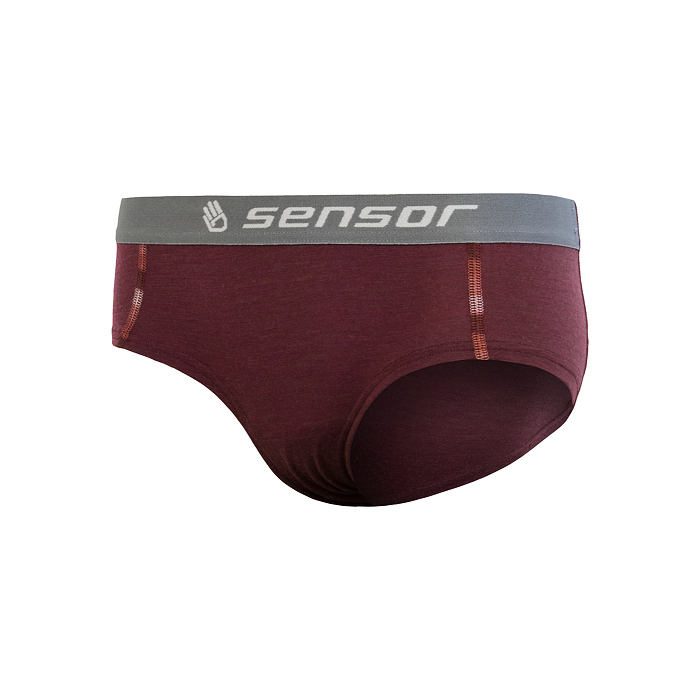 Dámské kalhotky SENSOR Merino Air vínová XL
