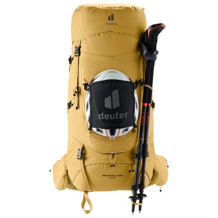 Turistický batoh Deuter Aircontact Core 60+10 savanna-nori (8)