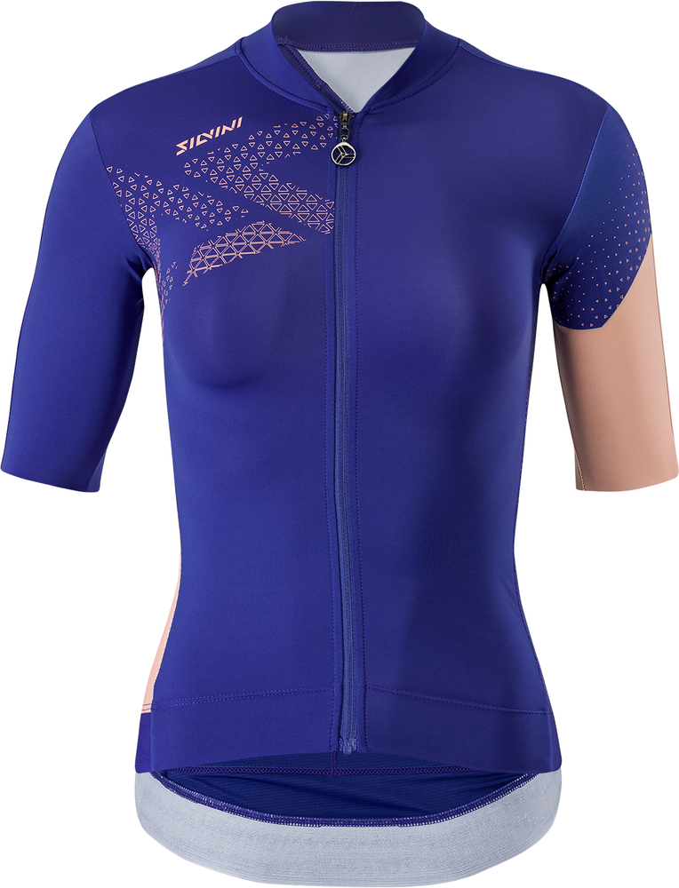 Dámský cyklistický dres Silvini Rosalia Navy coral L