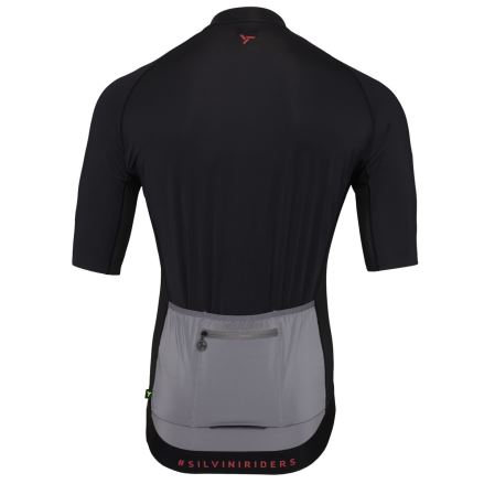 Silvini pánský dres MD2424 Mazzano black-grey (1)