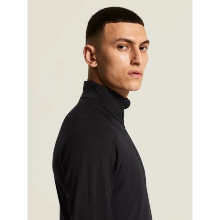 Pánské triko Craft Wool Wind HZ LS black (7)