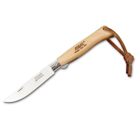 Zavírací nůž s pojistkou a poutkem MAM Douro 2083 8,3 cm buk