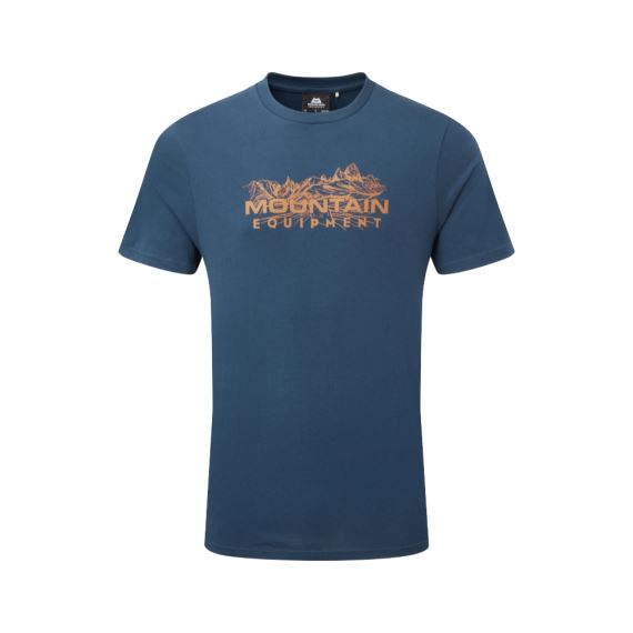 Pánské tričko Mountain Equipment Skyline Tee denim blue