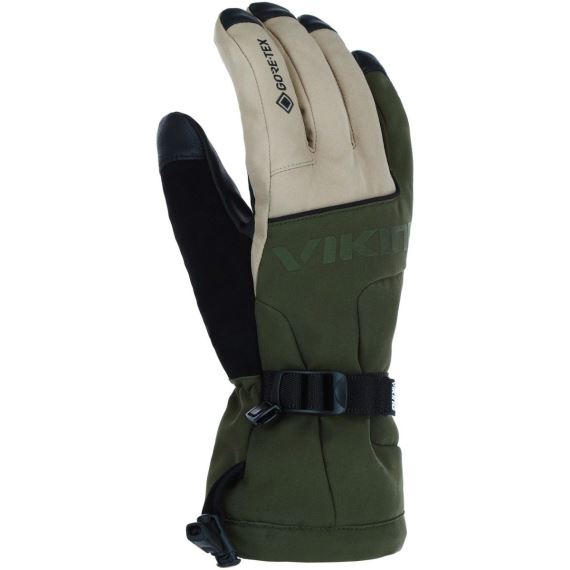 Pánské rukavice VIKING Hudson GTX Freeride olive-beige