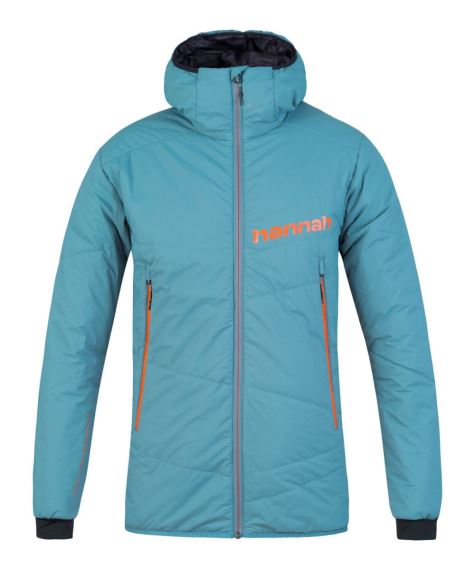 Pánská zateplená bunda Hannah Gabber Hoody oil blue