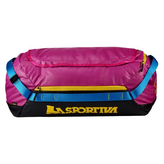 Cestovní taška La Sportiva Nomad Duffel Bag fucsia/giallo