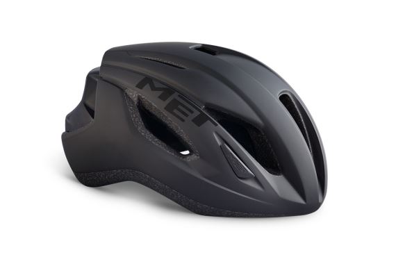 Cyklistická helma MET Strale černá matná/lesklá