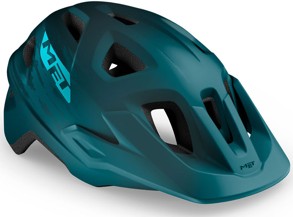 MTB helma MET Echo petrol modrá matná M-L(57-60)