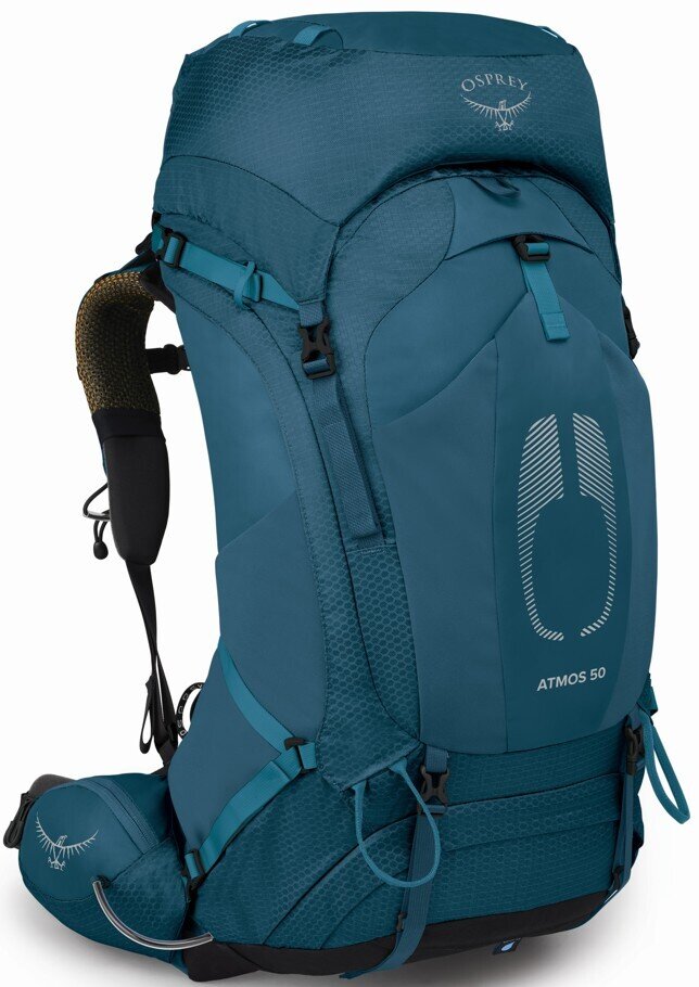 Outdoorový batoh Osprey Atmos AG 50L venturi blue L/XL