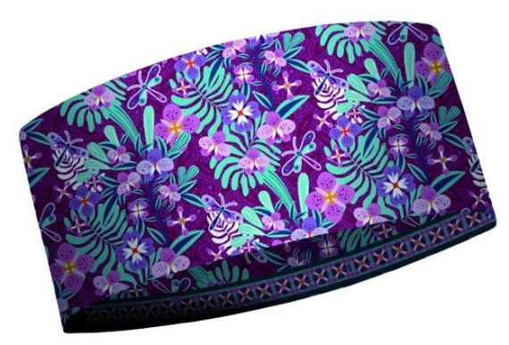 Dámská čelenka MATT 5880 C.EST. Coolmax Eco Headband dragon fly-176