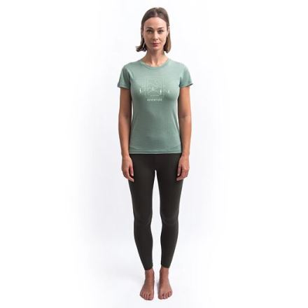 Sensor Merino Air SAY YES dámské triko kr.rukáv basil green (4)