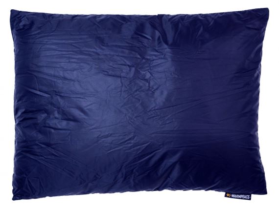 Péřový polštářek Warmpeace Down Pillow navy