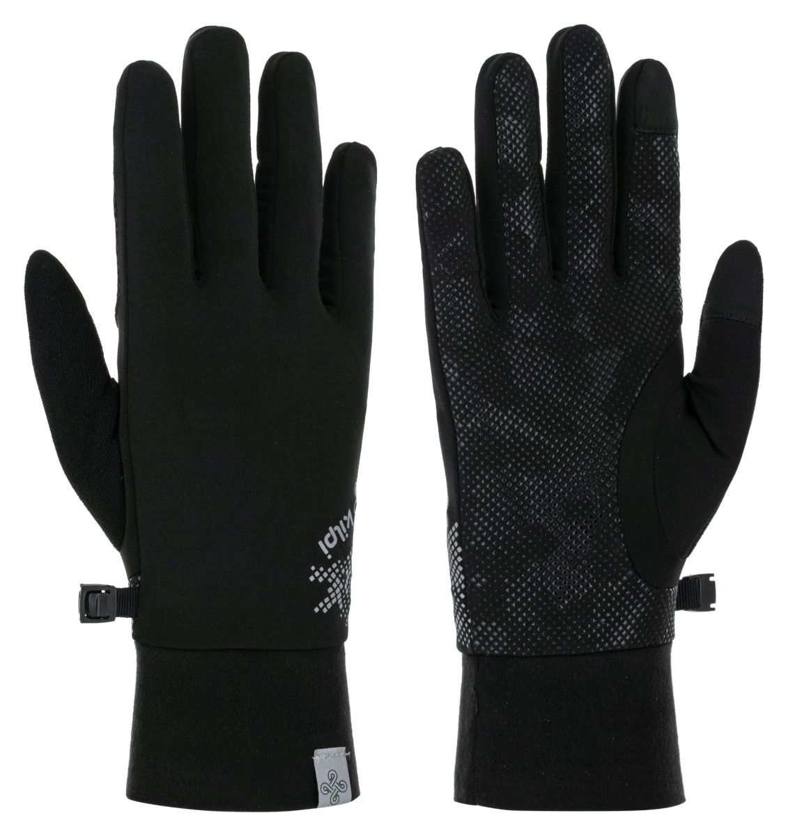 Lehké běžecké rukavice Kilpi CASPI-U černé L