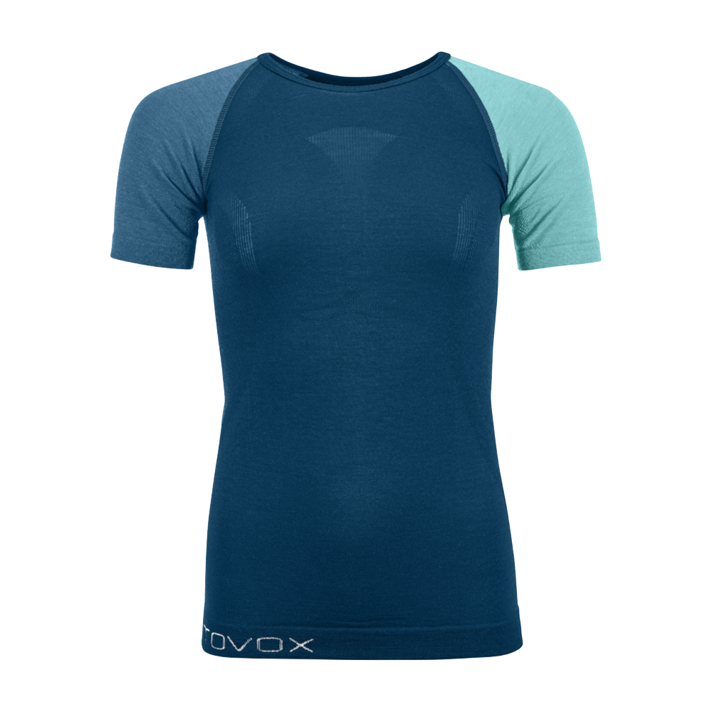 Dámské funkční triko Ortovox W's 120 Competition Light Short Sleeve Petrol blue L