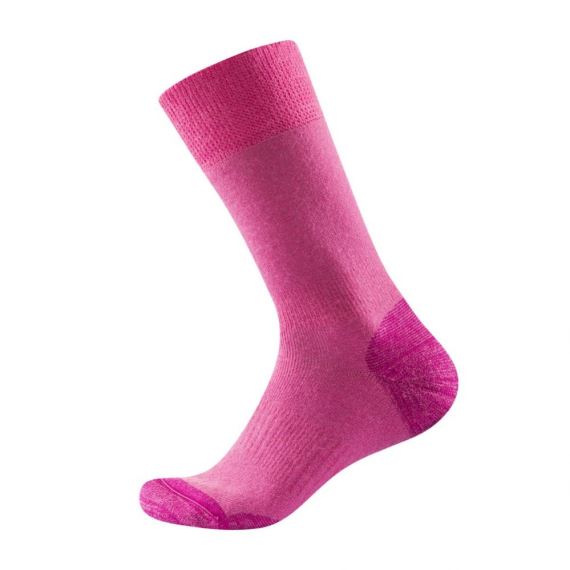 Dámské velmi teplé vlněné ponožky Devold Multi Heavy růžová