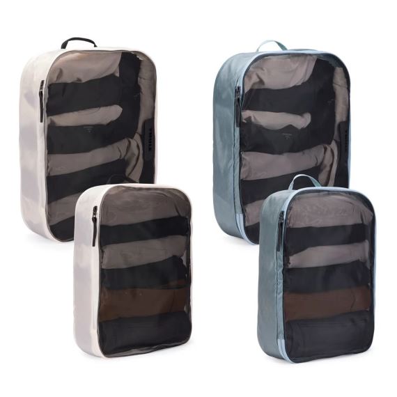 Sada organizérů Thule Packing cube 2 velké a 2 střední TPCS205 bílá/pond gray