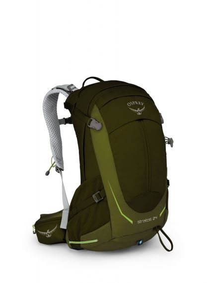 Pánský turistický batoh OSPREY Stratos II 24L gator green