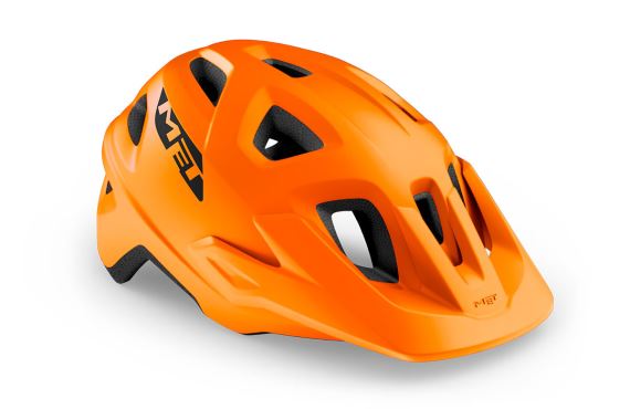Cyklistická helma MET Echo oranžová matná