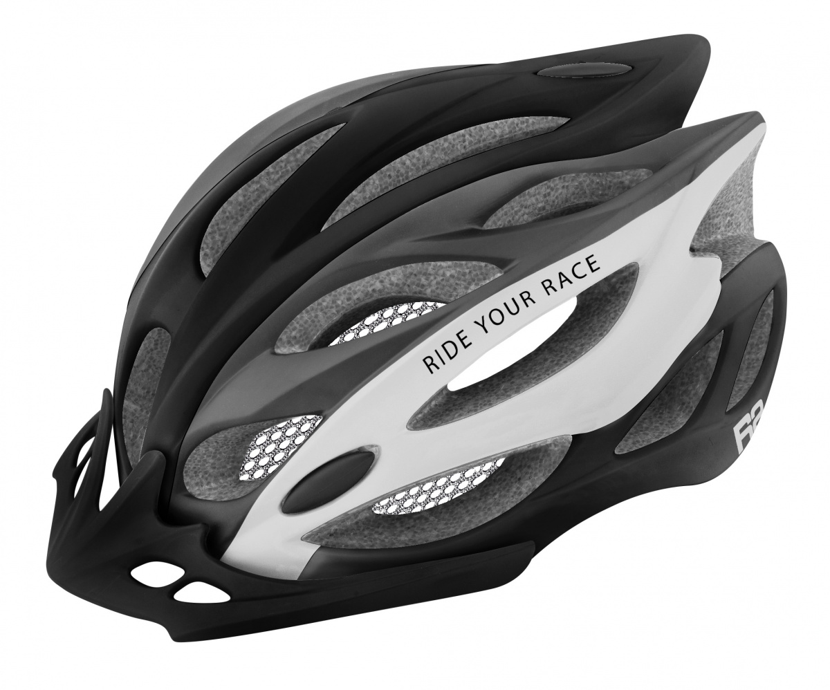 Cyklistická helma R2 Wind black M 56-58