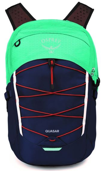 Městský batoh Osprey Quasar 28L Reverie green/cetacean blue