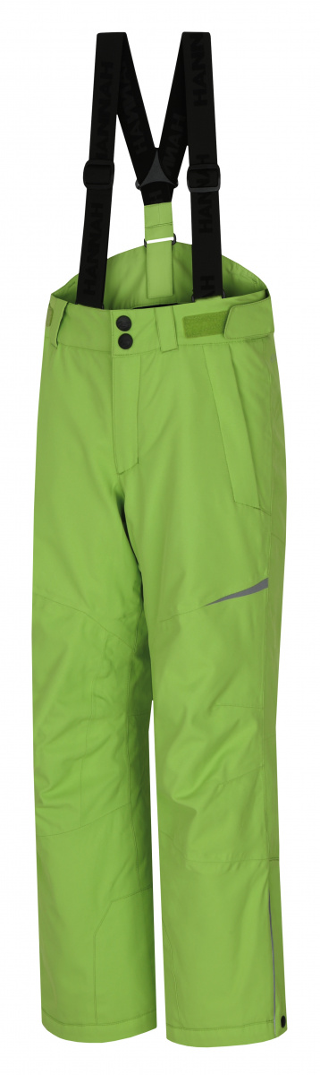 Dětské nepromokavé lyžařské kalhoty Hannah Karok JR lime green 116