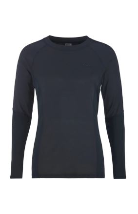 Pánský funkční set Craft CORE Warm Baselayer modrá: přední pohled na funkční triko s dlouhým rukávem. (7)