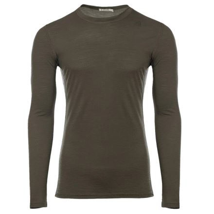 Pánské termotriko Aclima LightWool Undershirt Long Sleeve tarmac
