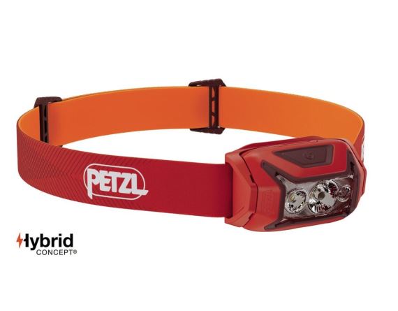 Čelovka Petzl Actik červená